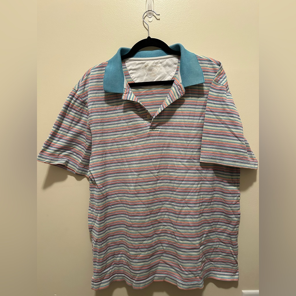 Jos A Bank Vintage Leadbetter Golf Polo Shirt